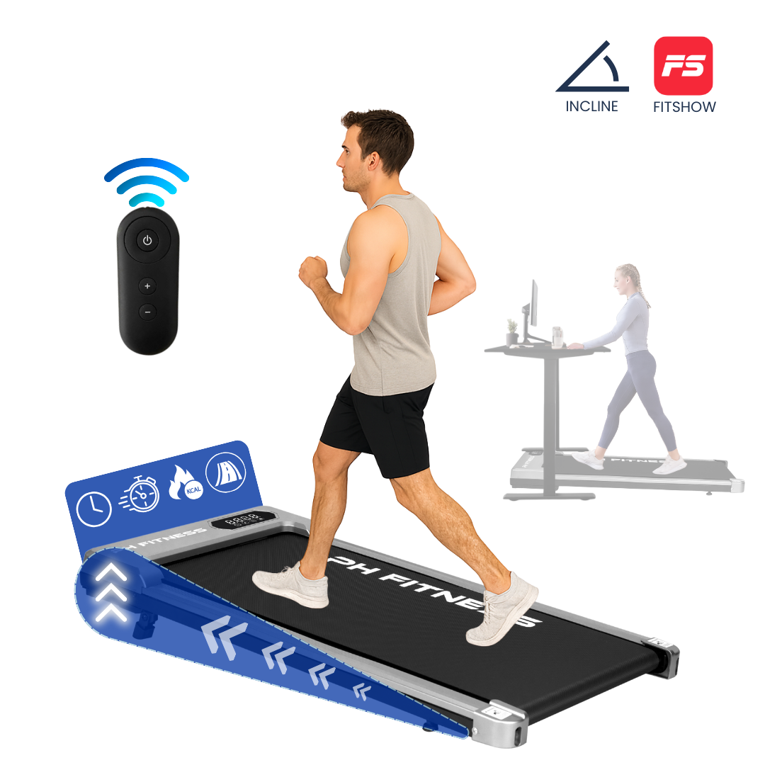 Loopband – 8 km/u – Incline & Handmatige Helling – Opvouwbaar / Inklapbaar – CR-B1S – Verkrijgbaar in 3 kleuren