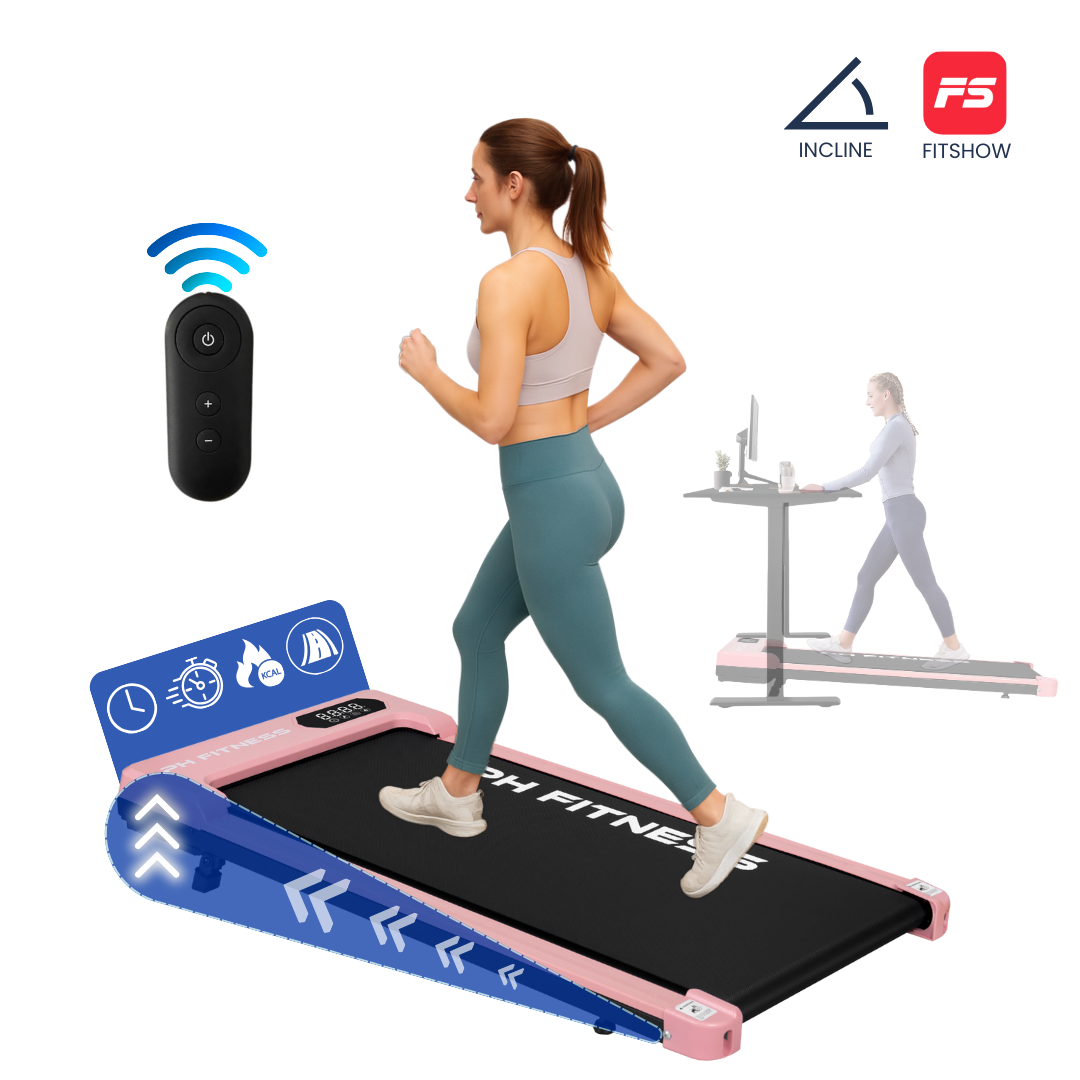 Loopband – 8 km/u – Incline & Handmatige Helling – Opvouwbaar / Inklapbaar – CR-B3 – Verkrijgbaar in 3 kleuren!