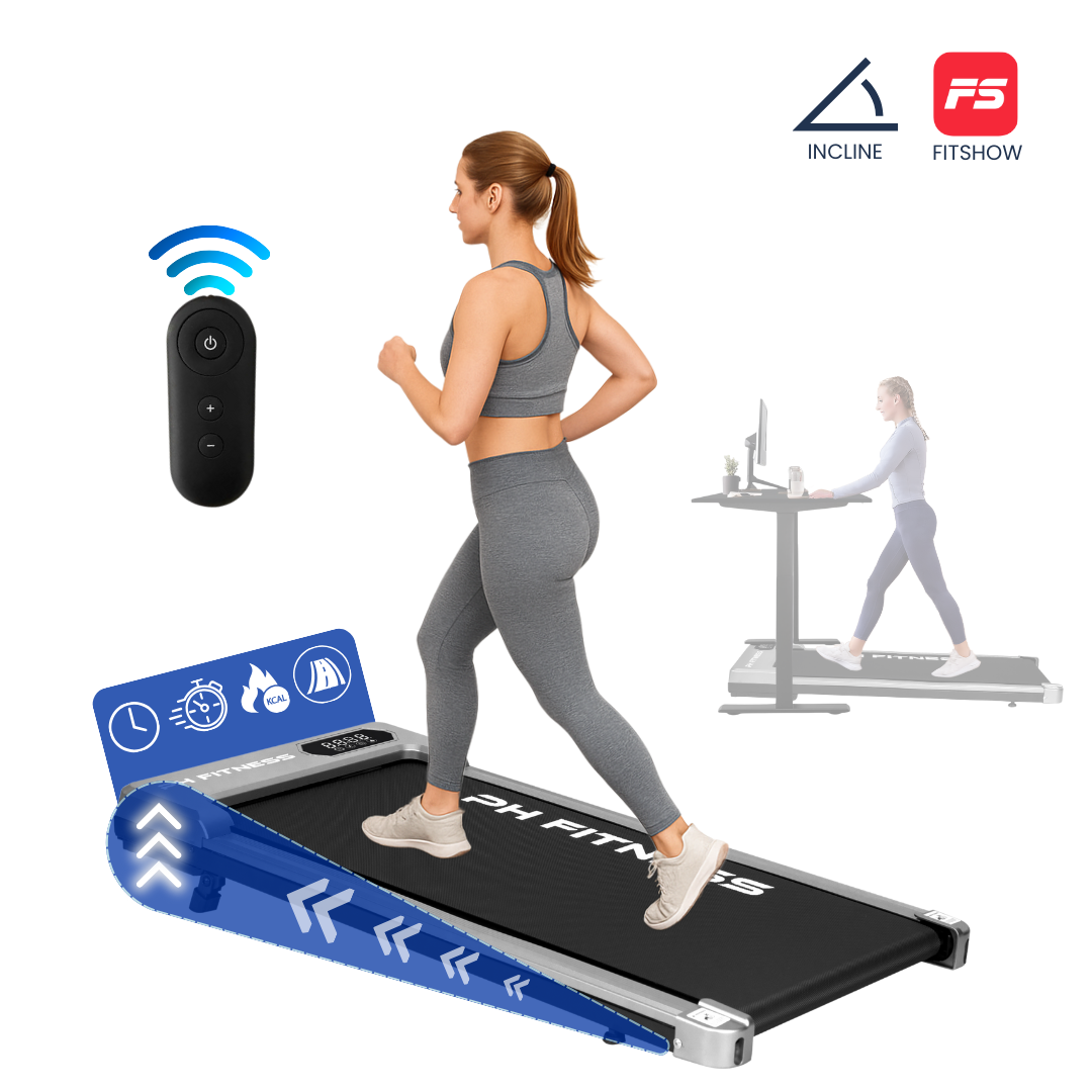 Loopband – 8 km/u – Incline & Handmatige Helling – Opvouwbaar / Inklapbaar – CR-B3 – Verkrijgbaar in 3 kleuren!