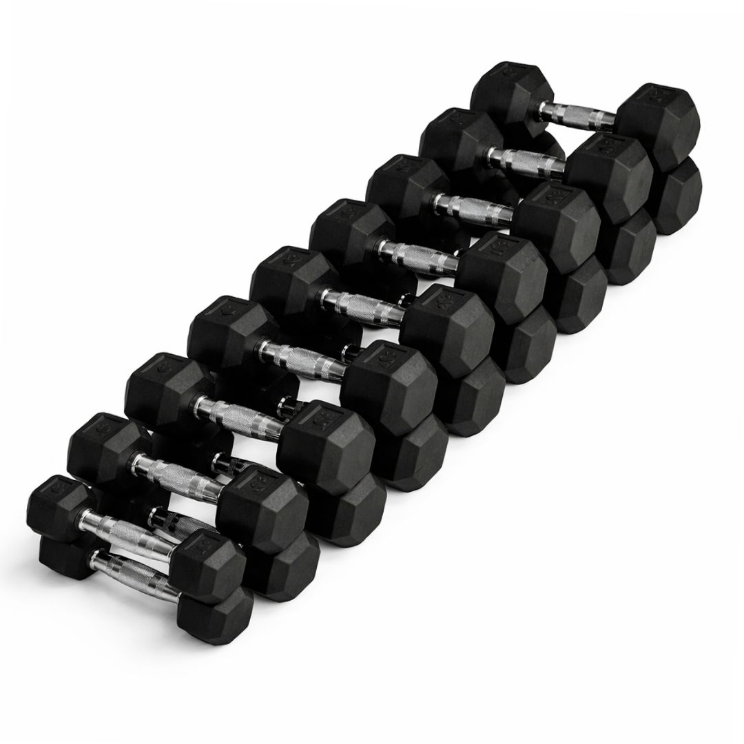 Hexa Dumbbell Sets - 2.5KG increments
