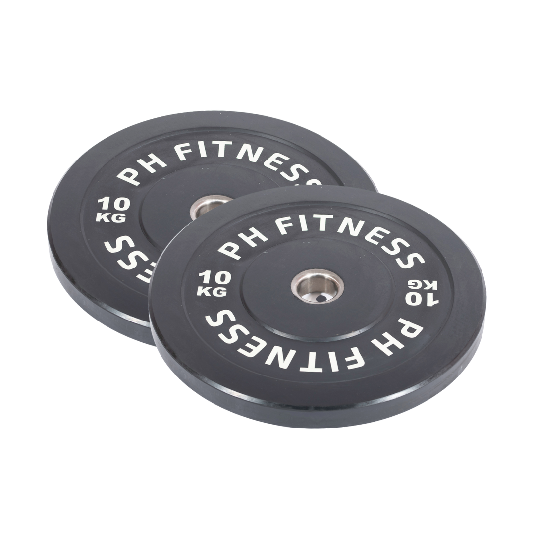 "Heavy-Duty PH Fitness Bumper Plates for Intense Workouts"
