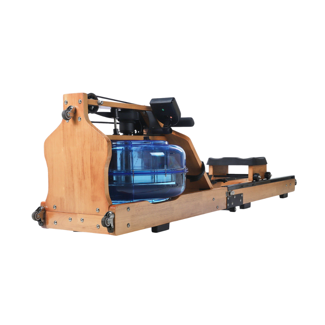 "Adjustable Resistance Opvouwbare Roeimachine van Hout met - PH Fitness"
