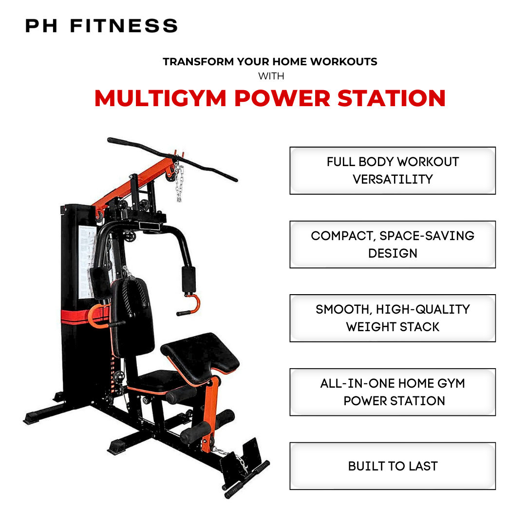 "Krachtstation with Smooth Pulley System for Easy Operation"
