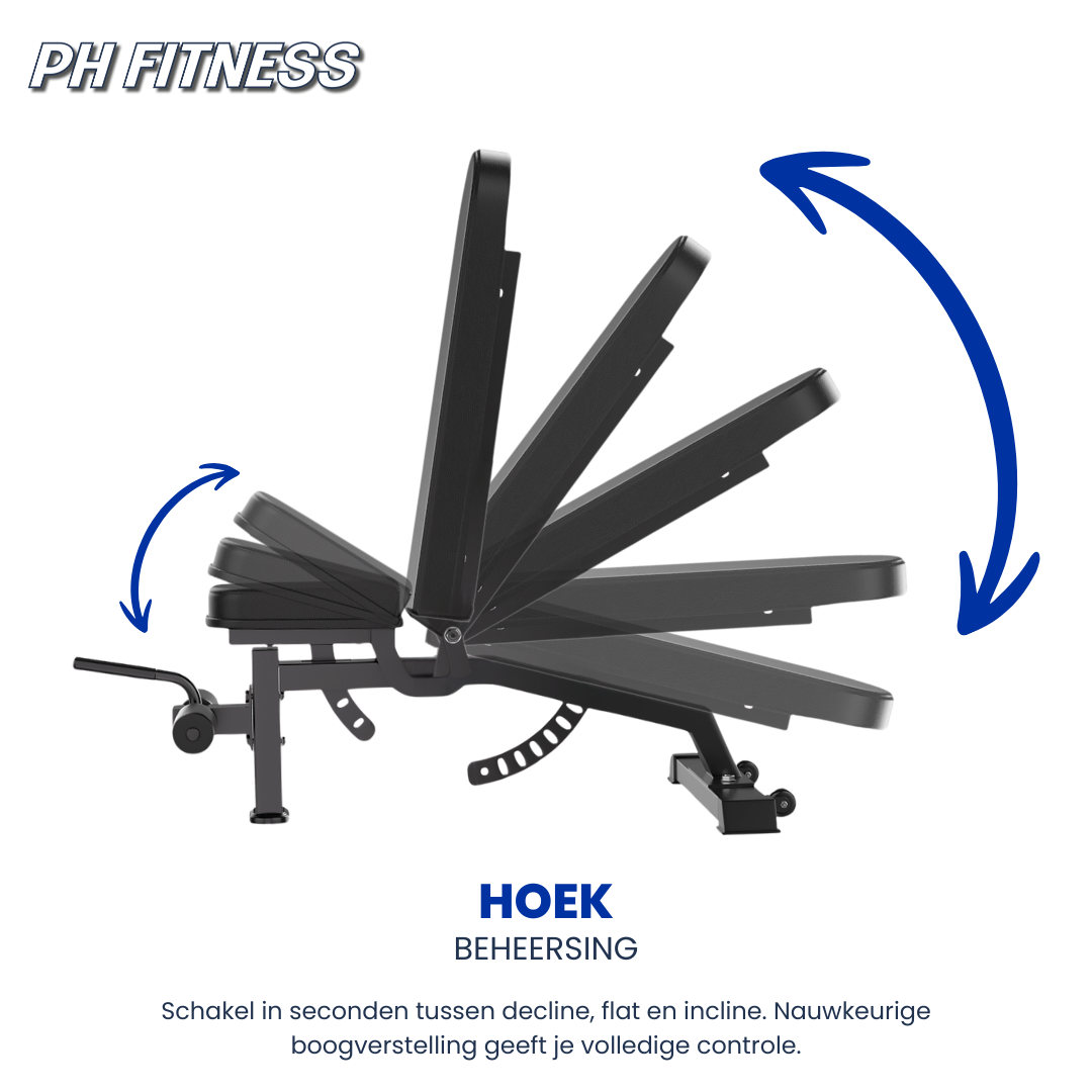 PRO530 Adjustable Bench - Incline & Decline
