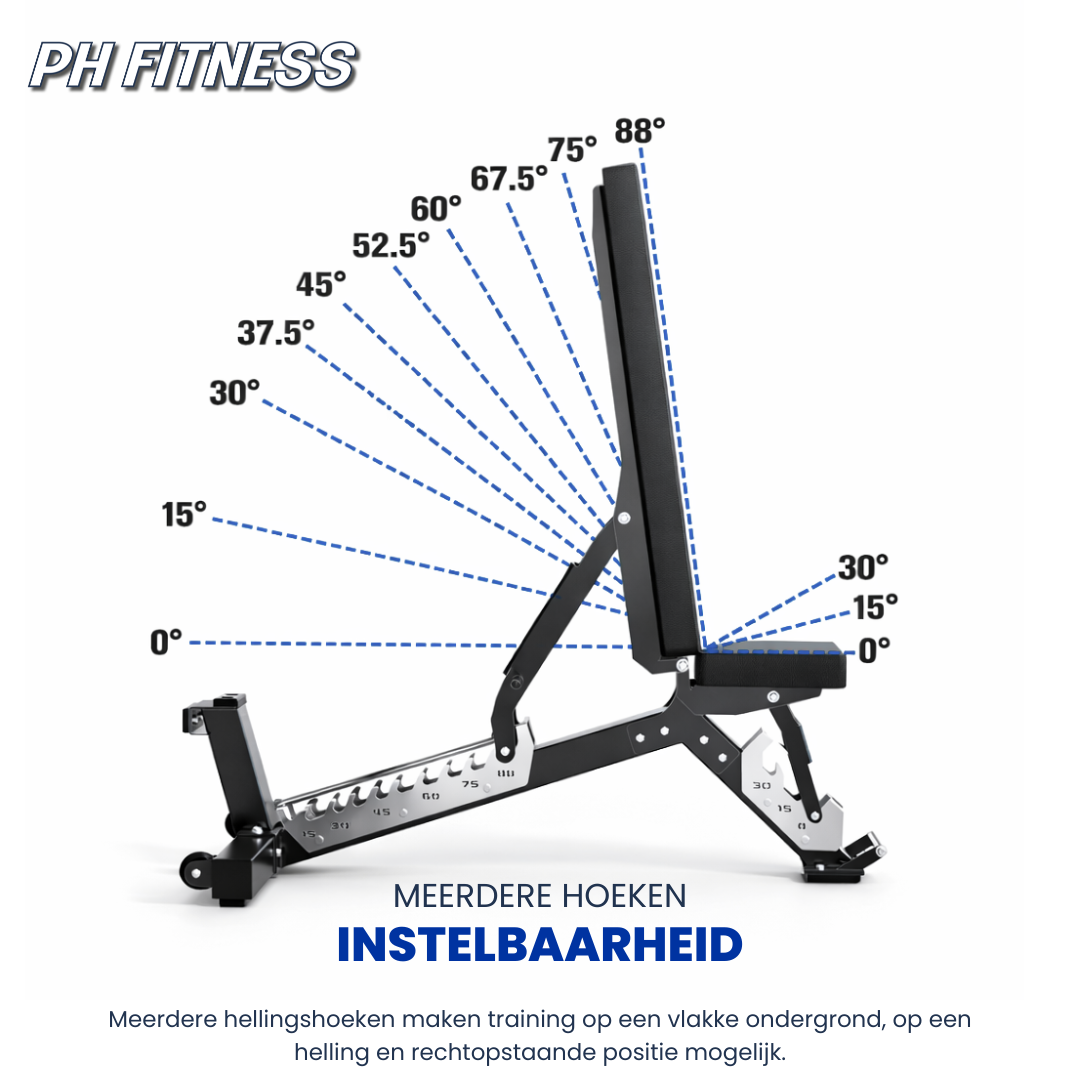 EXPERT046 Heavy Duty Adjustable Bench
