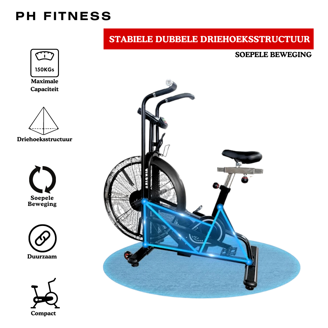 Airbike – Fitnessfahrrad – Fahrradtrainer – Heimtrainer – Crossfit – Airbikes