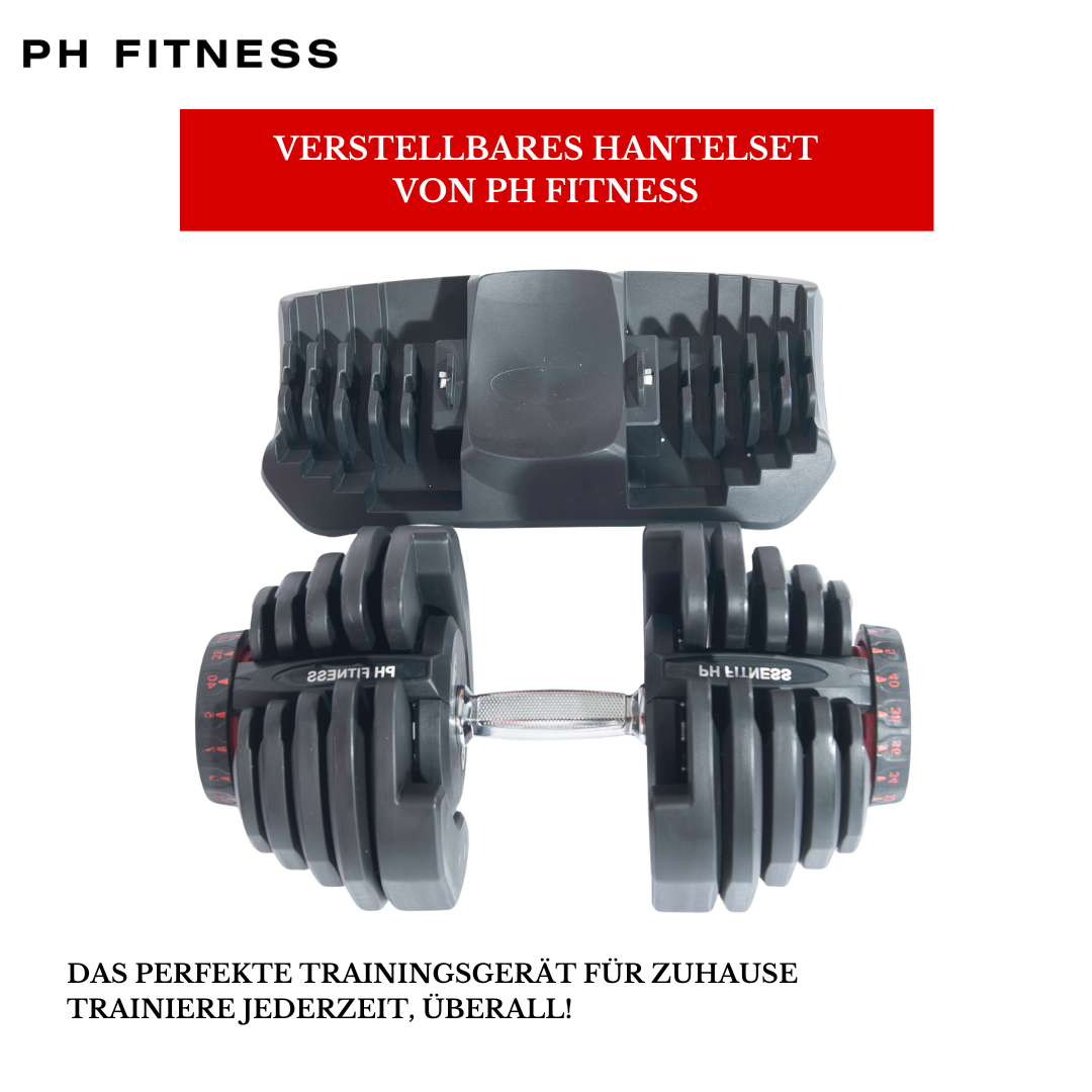 Verstelbare Dumbbells Set 40KG