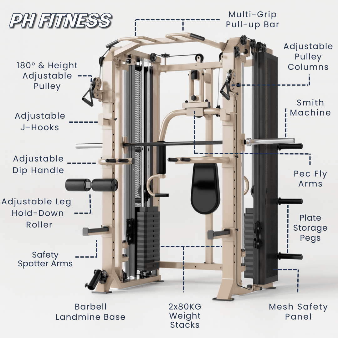 Fusion X Pro Rack - 160KG Weight Stack - Physical Sports Group B.V.