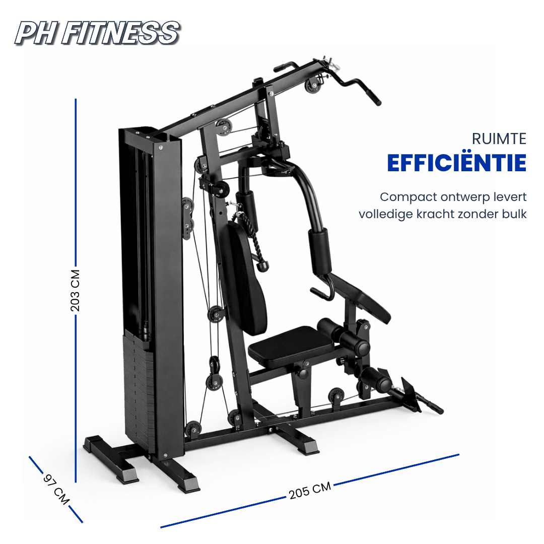 Heavy Duty Functional Trainer - 100KG Weight Stack - Physical Sports Group B.V.