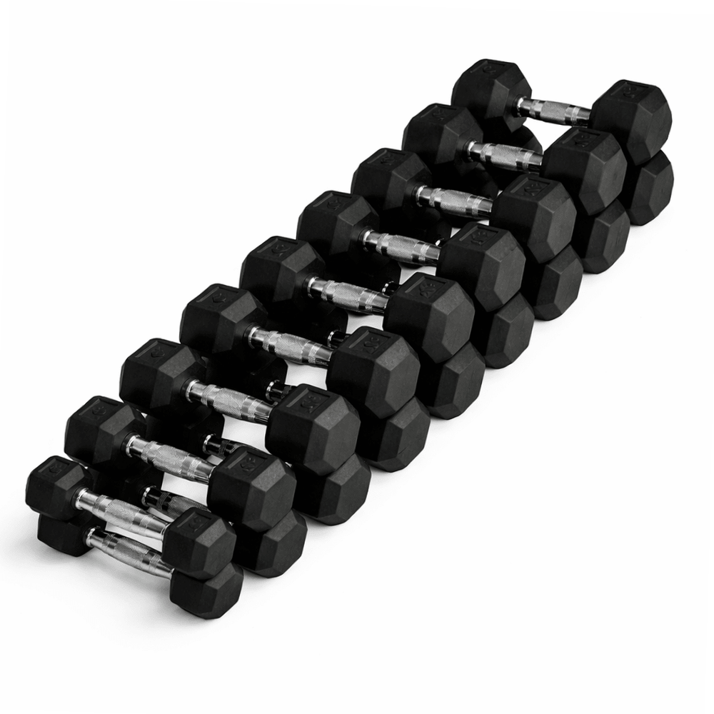 Hexa Dumbbell Sets - 2.5KG stappen - Physical Sports Group B.V.