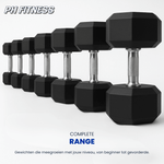 Hexa Dumbbells Sets - 2KG stappen - Physical Sports Group B.V.
