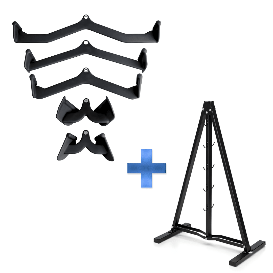 PH Fitness A-frame opbergrek met vijf Multi Grip kabelgrepen