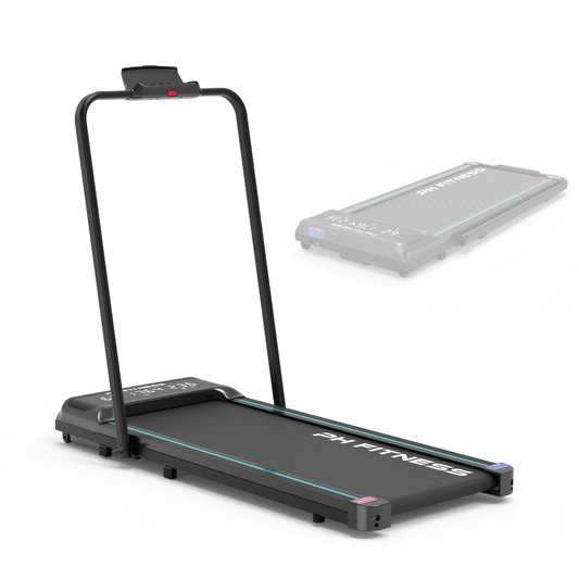 LB - 600 Opvouwbare Loopband – 1.5PK, 10km/u, Bluetooth App, 130kg Draagvermogen, Veiligheidssleutel - PH Fitness