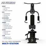 Multi Gym Functional Trainer - 100KG Weight Stack - Physical Sports Group B.V.