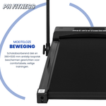PH Fitness Loopband – 8 km/u - Incline & Handmatige Helling – Black / Zwart – Walking Pad – Loopband voor Thuis – Loopb - PH Fitness