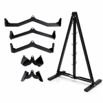 PH Fitness Multi Angle Kabelgreep PRO Set 5 met A-Frame op witte achtergrond
