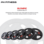 Tri Handle Plates - Olympic Edition - Physical Sports Group B.V.