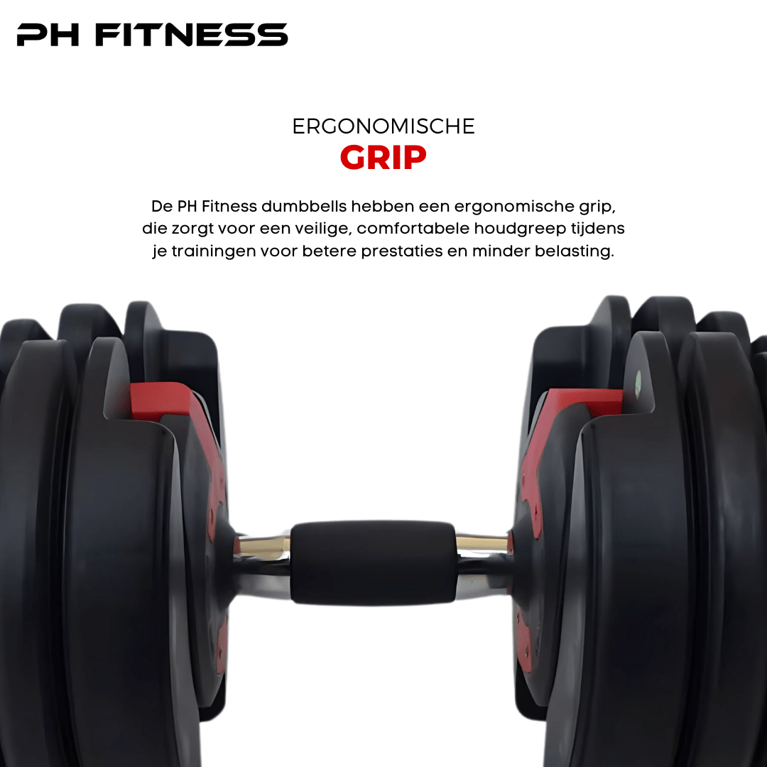 Verstelbare Dumbbells Set 24KG - PH Fitness