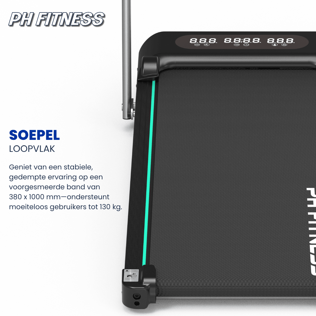WP-400 Treadmill Foldable Edition - 8 km/u - Physical Sports Group B.V.