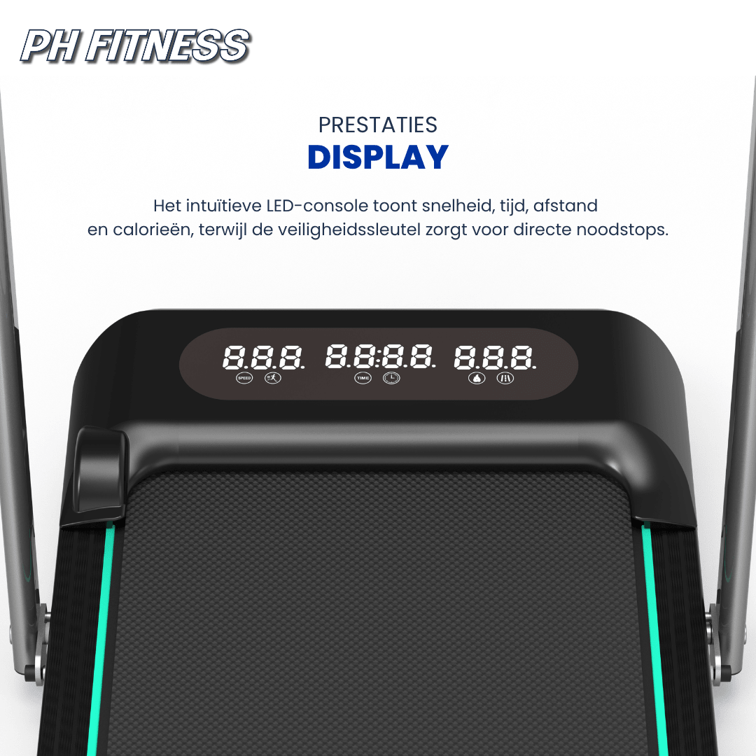 WP-400 Treadmill Foldable Edition - 8 km/u - Physical Sports Group B.V.